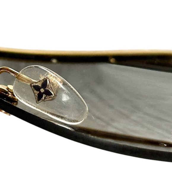 Louis Vuitton Purple Rain Sunglasses Aviator Gradient Gold Pink mirror - Picture 6 of 12